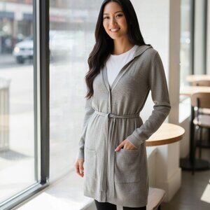 BCBGMAXAZRIA Gray Wool Angora Blend Sweater Women’s Size M